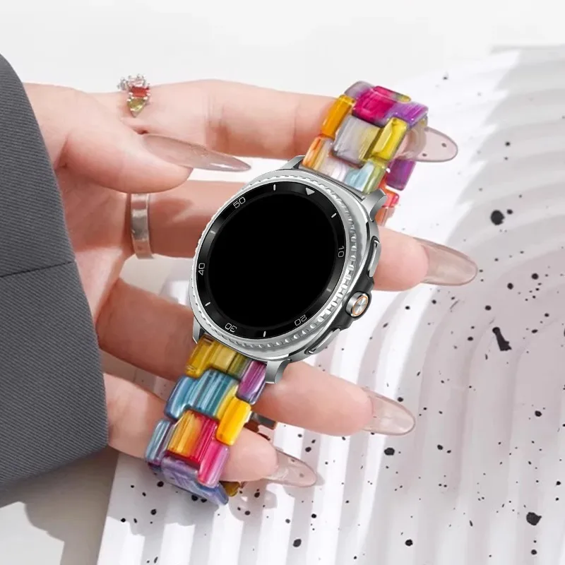 Transparent Resin Band Strap for Women – Stylish Bracelet for Watches