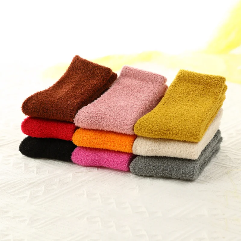 

New Children's Socks Winter Thick Warm Socks