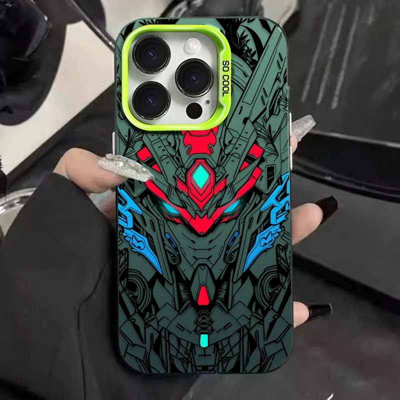 CYBERPUNK MECHA G-GUNDAM Phone Case - Ultimate Protection with Futuristic Design```