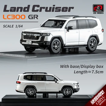 LCD 1/64 Toyota Land Cruiser LC300 GR ZX Vehicle Alloy Car Model Small-scale Miniature Car Diecast
