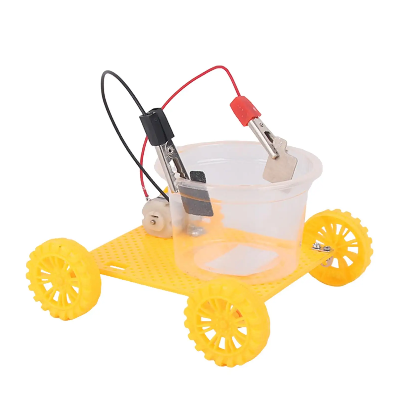 Salt Water Power Car Science Toy Kit Teaching Materials Scientific Educational Puzzle for Ages 6+ Year Old Student Teens School