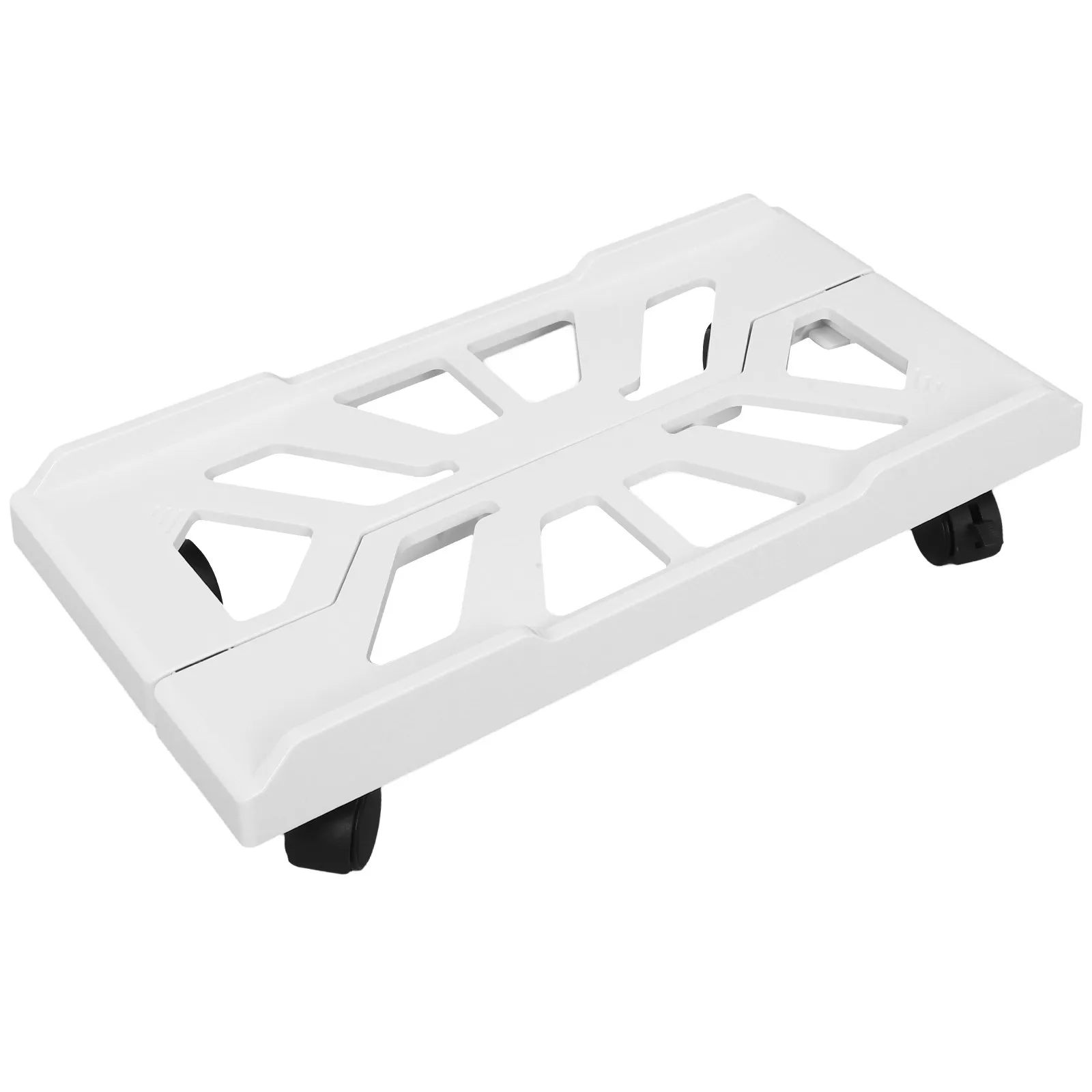 헤비 듀티 조절식 PC 타워 스탠드, 카펫 바닥용 데스크탑 컴퓨터 케이스 홀더, 부드러운 바퀴, 간편한 청소 및 유지보수