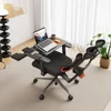 Office Chair, Auto Following Lumbar Support High Back Desk Chair with Laptop Desk Table, Seat Depth and Height Adjustable, Chair 1