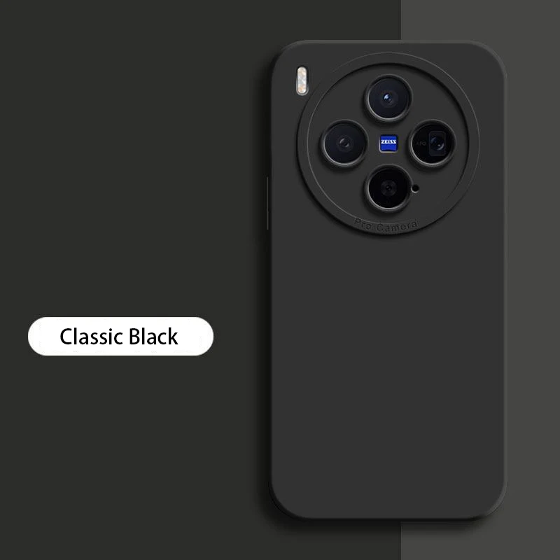 Luxury Camera Protection Phone Case - Soft Liquid Silicone Angel Eye Back Cover