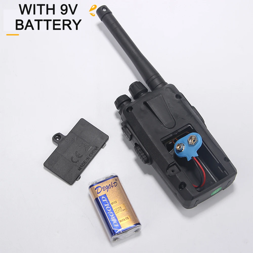 Tactical Radio Walkie Talkie Portable Interphone Dialogue Clear Long Range Kids Walkie Talkie Plastic Outdoor Communication Game