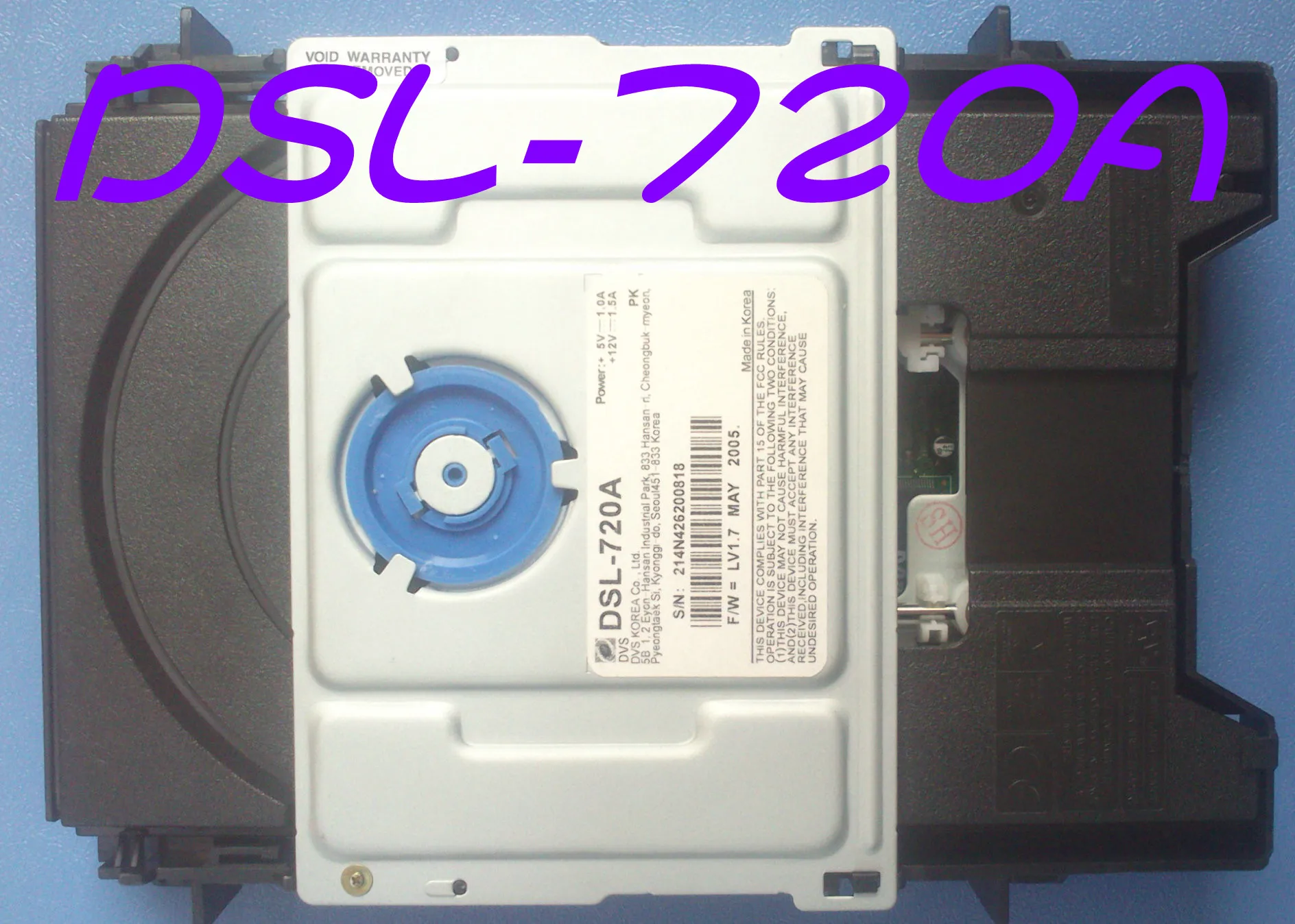 

DSL-720A DSL720A DSL 720A South Korea DVD driver DVS DVD-ROM Optical Pick up Laser Lens Head