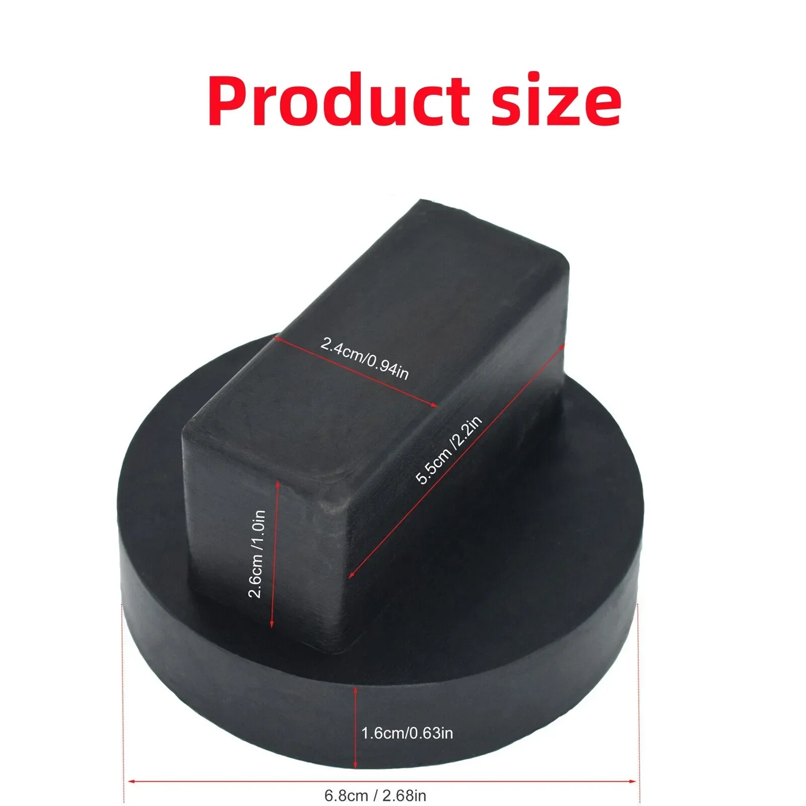 Rubber Lifting Support Pad Jack Rubber Block Lifting Support Pad for Mercedes Benz A B C CLA CLC CLK CLS E GL GLA G M S SLK Class W246 C204 S203 S204 W210
