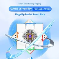 [CubeQuest]GAN 12Ui Maglev 3x3 Magnetic Smart Magic Intelligent cube Stickerless Professional Fidget Toys for kids 2