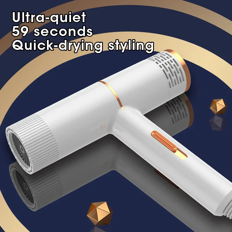 Strong Wind Hair Dryer Salon Dryer Hot Air and Cold Air Wind Negative Ionic Hammer Blower Dry Electric Professional Hair Dryer