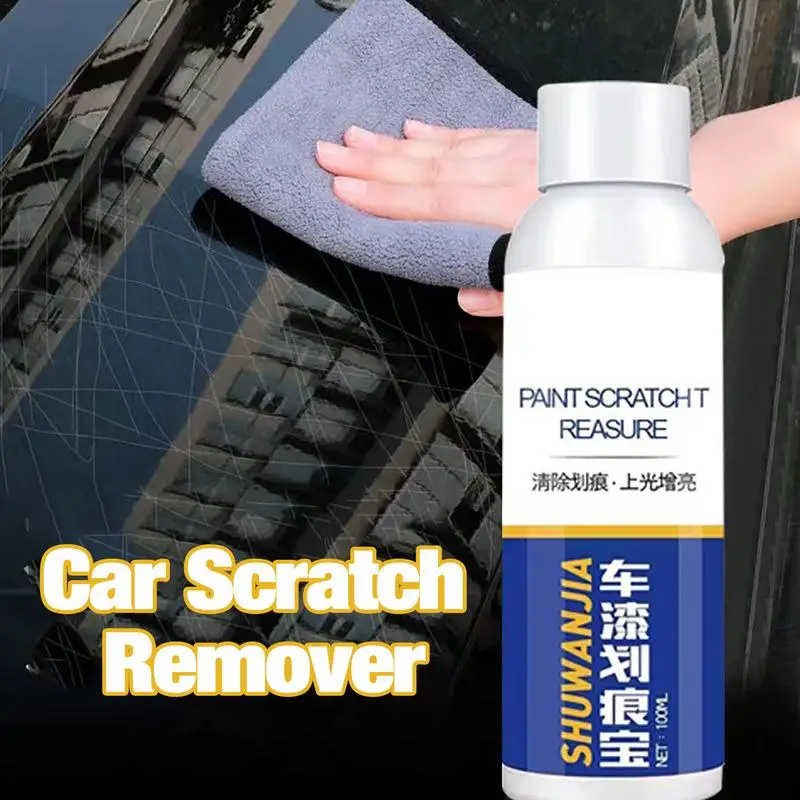 

100ml Restore Flawless Shine Car Scratch Remover Wax Repair Minor Scratches Swirls & Marks Protect & Polish Paint Protection