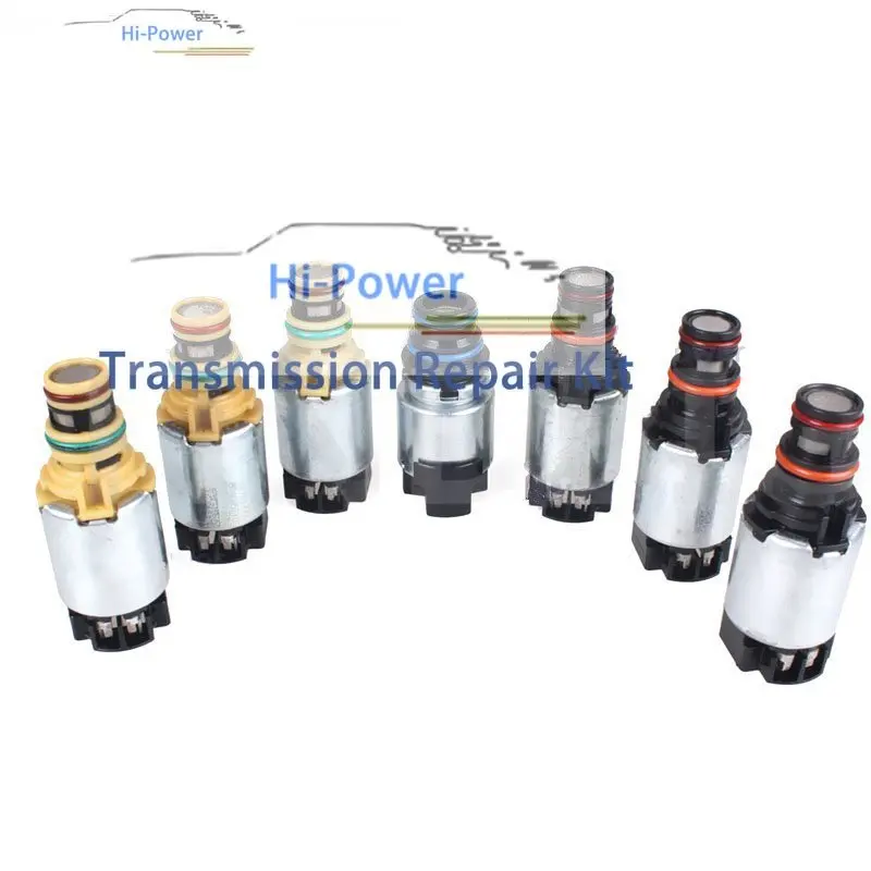 

Original 7PCS 6T45E 6T40 Transmission Shift Solenoid for Chevrolet Cruze Epica Lacetti Astra Antara Saab 9'4 OEM