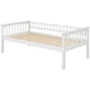 Beds, Frames & Bases Convertible Wood Twin-Over-Twin Bunk Bed with Storage Drawers and Ladder - Can Be Divided Into Two Daybeds 6