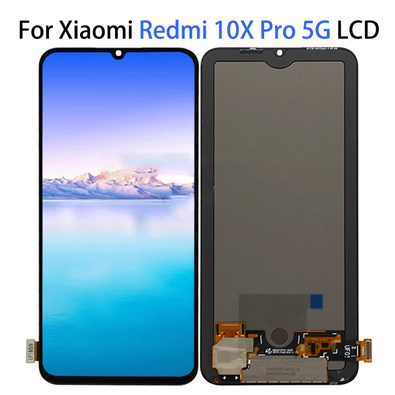 

6.57" Original Amoled For Xiaomi Redmi 10X 5G LCD Screen Display+Touch Screen Digitizer For Xiaomi Redmi 10X Pro 5G LCD Hongmi