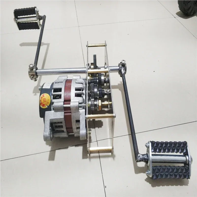 12V 24V 2000W AC Permanent Magnet Brushless High Power Pedal Generator DC Battery Charging
