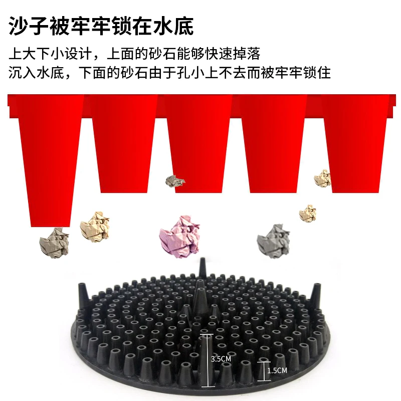 26*4CM yclone Dirt Trap Car Wash Sand Filter Isolation Net Bucket Insert Automobile Cleaning Accessories Parts