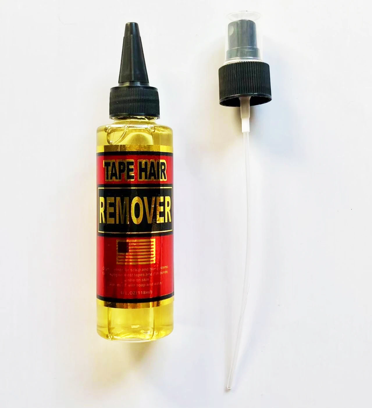 

4OZ 118ML Tape Hair Remover Lace Wig glue liquid Adhesive Remover for Wig Toupee Hair Extension