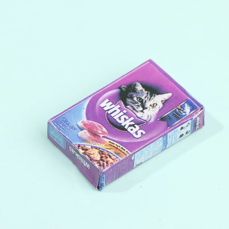 1/12 인형 집 미니어처 애완 동물 강아지 고양이 음식 그릇 주방 정원 장식 인형 집 액세서리