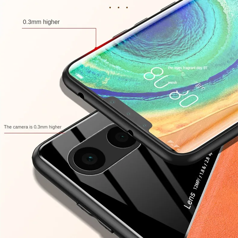 Leather Texture Phone Case with Car Magnetic Holder