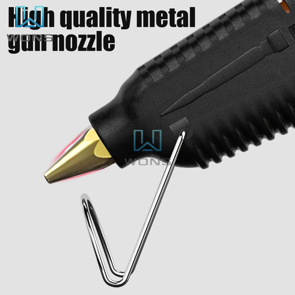 150W Industrial Grade Hot Melt Glue Gun 11mm DIY Hot Melt Gun 180℃ Household Handmade Small Glue Electric Repair Tools