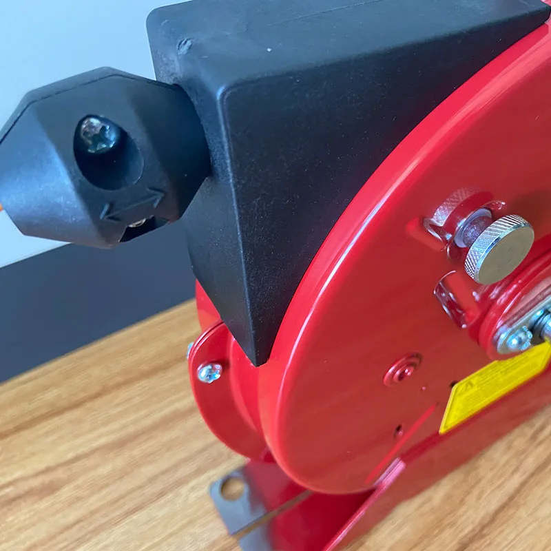 High Quality G3050 Spring Retractable Metal Grounding Reel 15m Length 7*7mm Warehouse Use Cable Automatic Electrostatic Reel