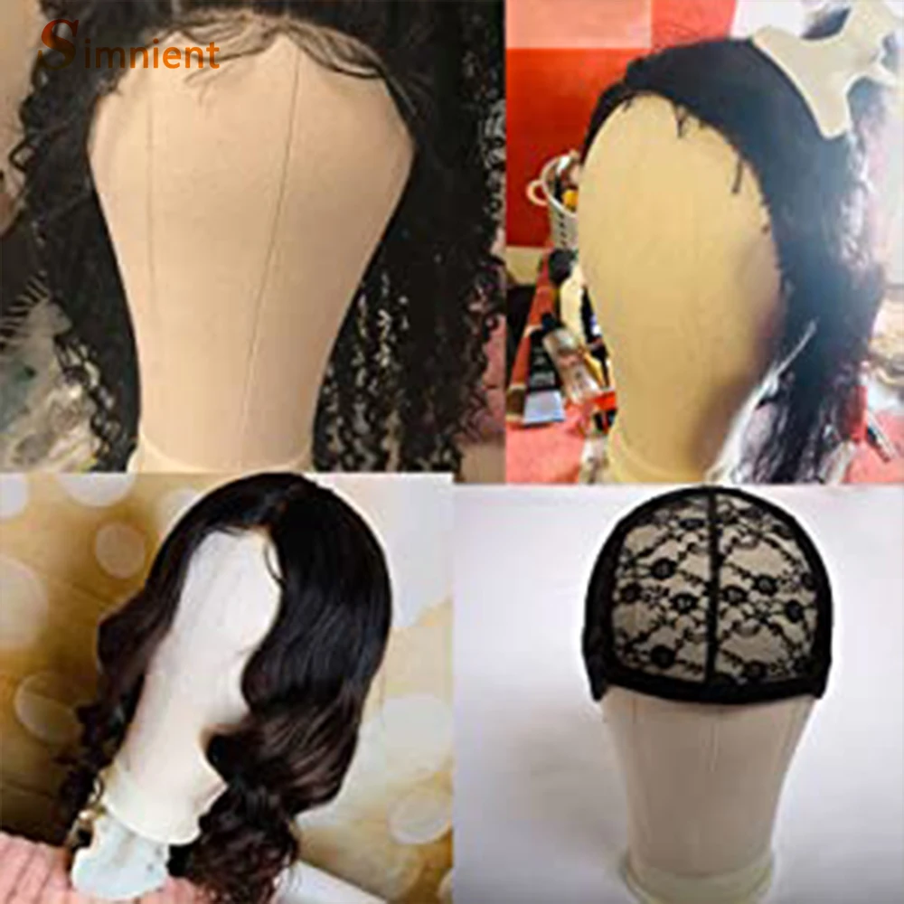 Wig Stand Canvas Head For Women Make Maniquin Training Make Wigs