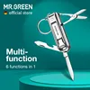 MR.GREEN Multifunctional Nail Clippers Six Functions Nail Files Bottle Opener Small Scissor Nail Cutter Stainless Steel 1