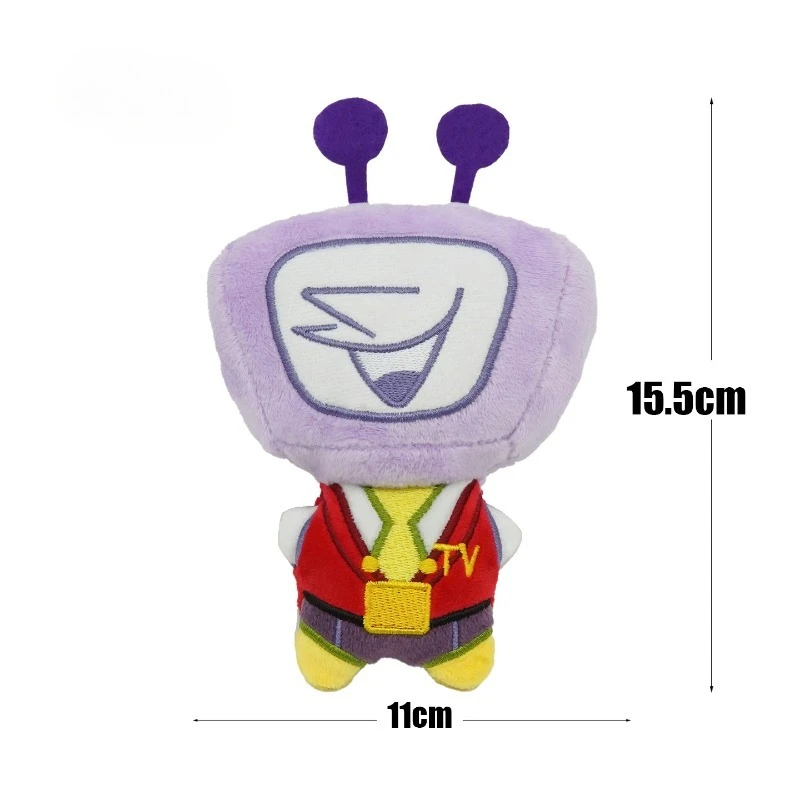 Hot New Cute 16cm Deltarune Spamton Tenna Plush Toy Cartoon Stuffed Soft Toy Birthday Christmas Gifts