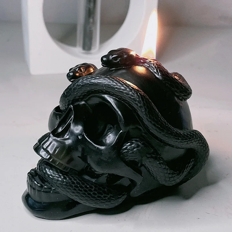 Swaying Snake Skull48℃Low Temperature Sexy Candle Xiaohongshu Hot Anti-ScaldSMWax Drip Flirting Supplies