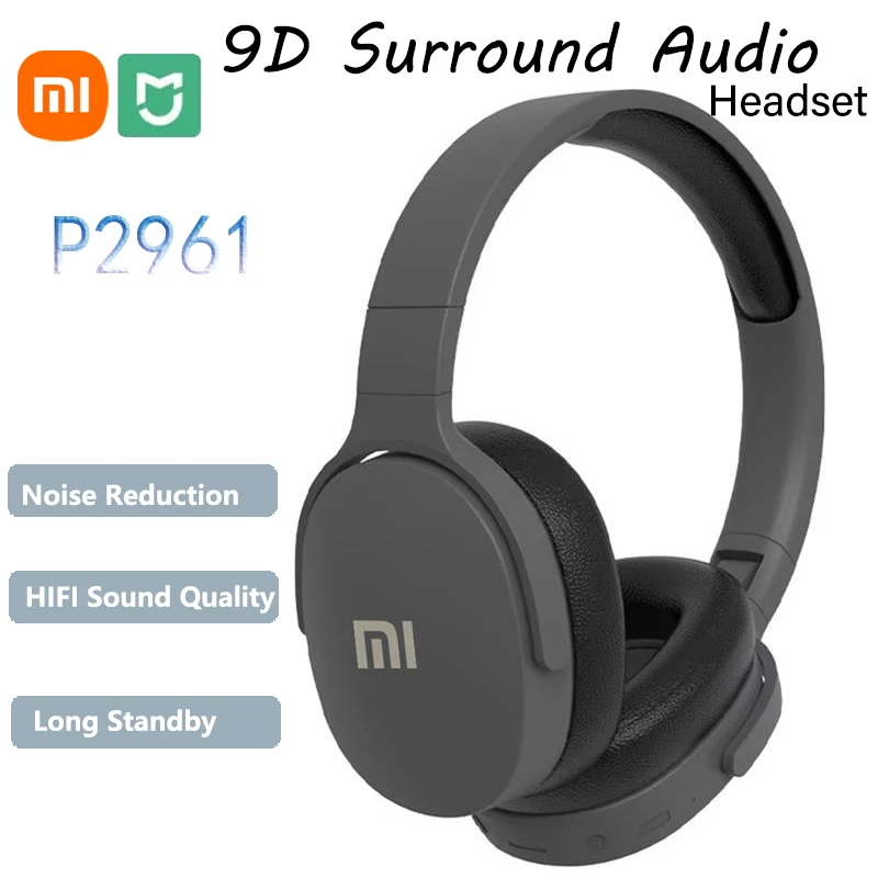 Xiaomi MIJIA Wireless Headphones P2961 Bluetooth 5.3 Earphone For IPhone Stereo HIFI Headset Game Earbuds With Mic wireless headphone