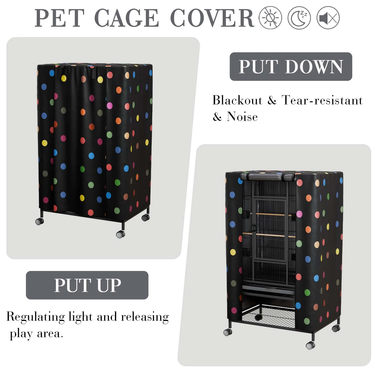 Breathable Bird Cage Cover 4