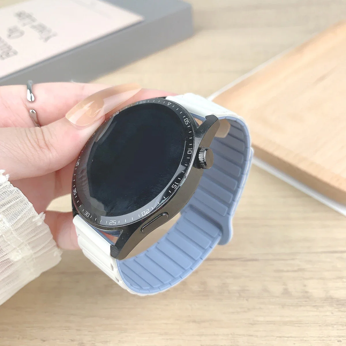 Universal Magnetic Silicone Loop Strap, Available in Multiple Sizes