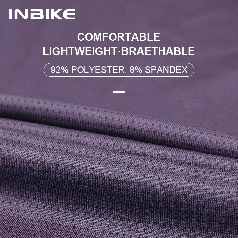 INBIKE Women's Cycling Jersey Long Sleeved Biking Clothing Bicycle Top Shirts Road Mountain MTB Jersey for Women with Pockets