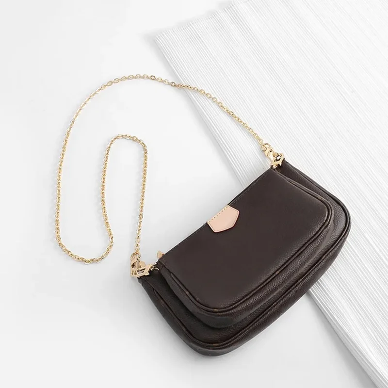 thumbnail image 1 of Nuevo diseño, tres en uno, original, de alta gama, accesorios de cadena para bolso, cinco en uno, cadena cruzada de metal para mujer mahjong, 1 of 4