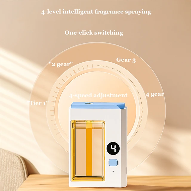 4-Modes Scent Diffusers for Home Oil Diffuser Bedroom Vaporizer Natural Fragrance Humidifier USB Aromatherapy Desktop 5