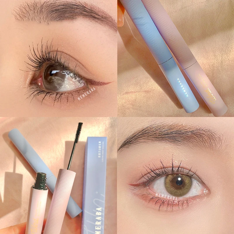 

Ultra-fine Mascara Curl Thick Lengthening Eyelash Mascara Waterproof Non-smudge Brown Natural Curling Fine Brush Mascara Makeup