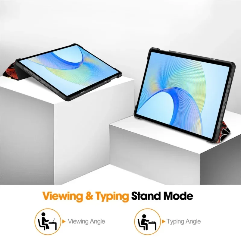 Universal Tablet Folding Stand with Magnetic Cover - Sleek Protective Case