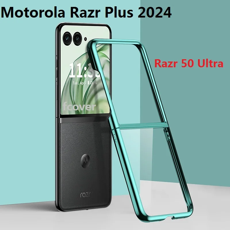 Clear Back Hard Protection Case with Frame Plating