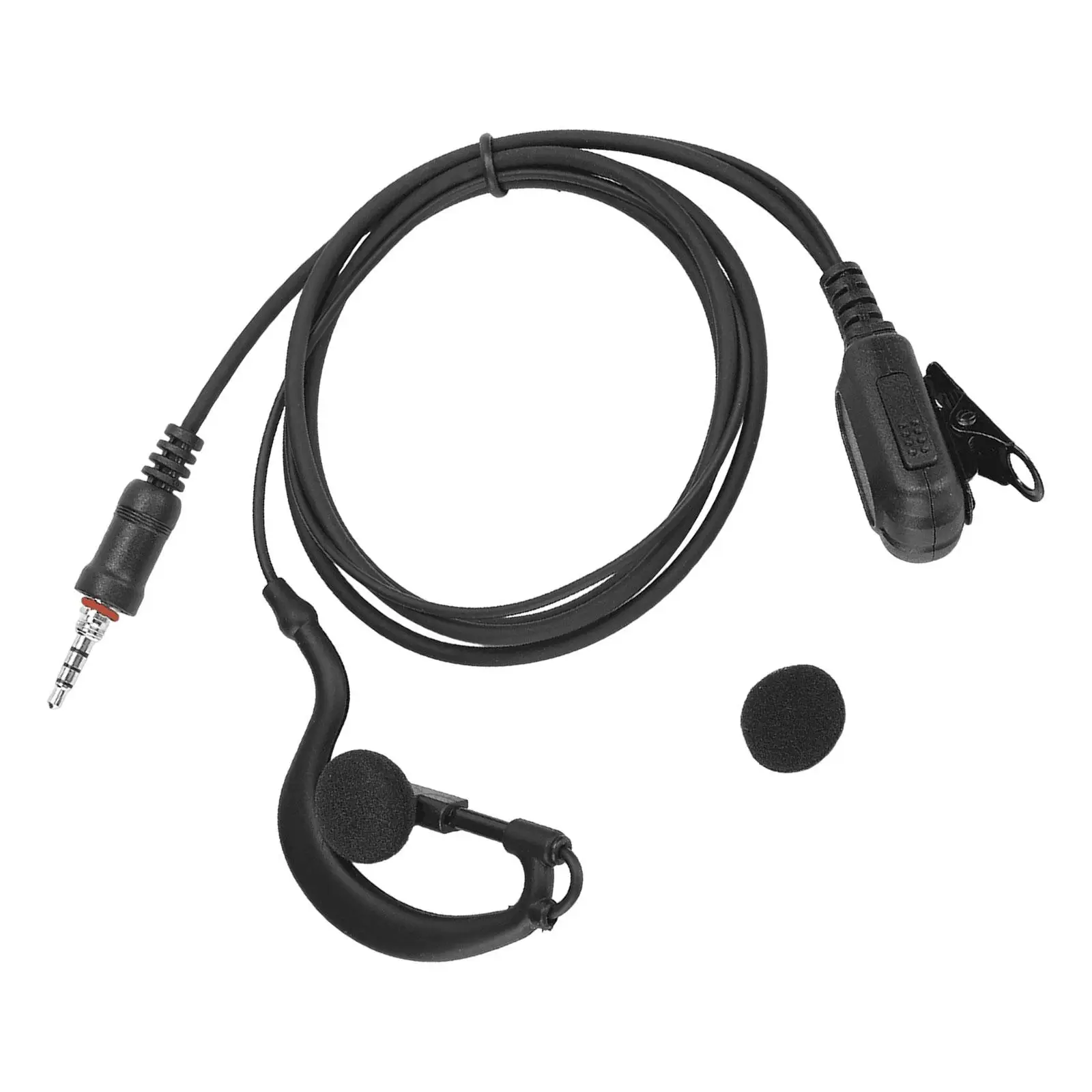 

Walkie Talkie Headset Clear and Loud Sound Earphone Earpiece for Ic-M33 M25