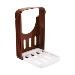 Foldable Bread Slicer & Sandwich Cutter Rack - Versatile Kitchen Gadget for Baking and Toast Preparation (Bread Slicer)