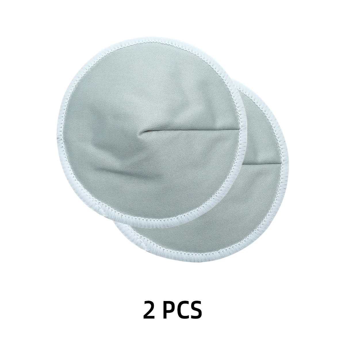 2pcs Organic Bamboo Viscose Nursing Breast Pads Washable Breastfeeding Pads Reusable Breast Pads for Breastfeeding Nursing Pads