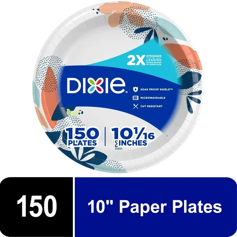 

Paper Plates, Multicolor, 10 in, 150 Count Textured paper for scrapbooking Pegatinas para coches tuning Papel coreano para flore