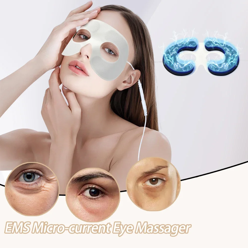 Facial Massager Facial Massage Instrument Beauty Instrument EMS Facial Massager Microcurrent Muscle Stimulator Facial Lifting Skin Tightening Anti-Wrinkle Muscle Stimulator Beauty Devic