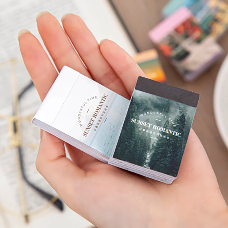 Mr.paper 8 Design Ins Style Japanese Romantic Series Frame Sticker Creative Mini Pocket Decoration DIY Material Sticker