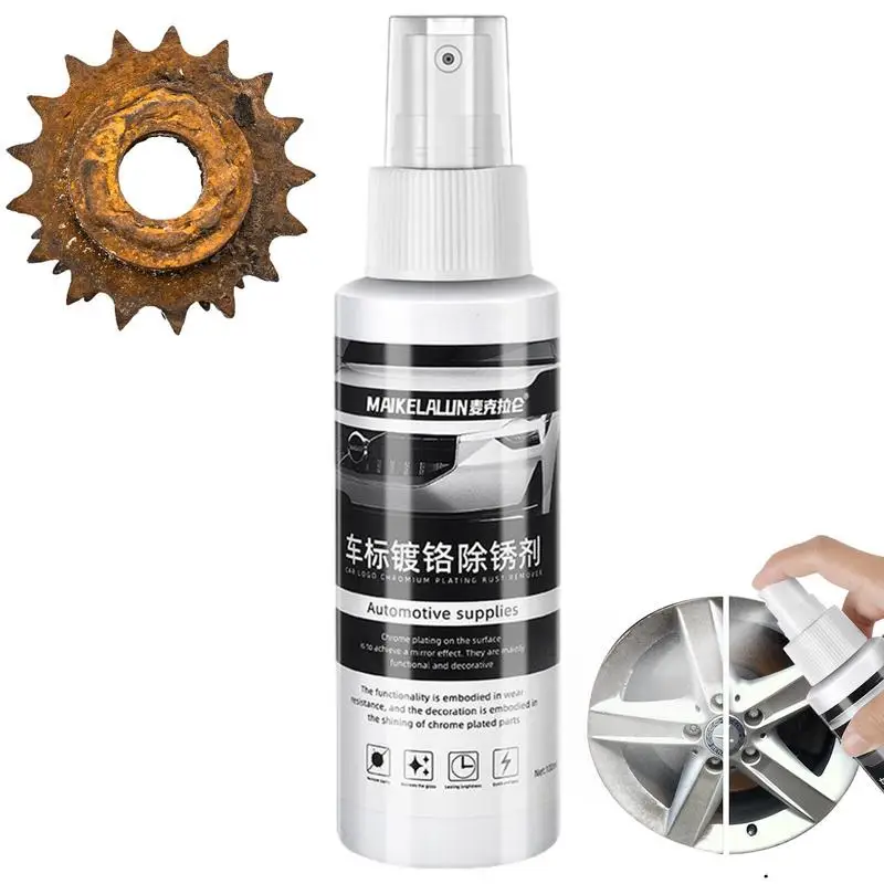 

Car rust remover spray 100ml Derusting Spray Rust Stopper Stops Rust Long Lasting Protection Wash and Maintenece Accessory