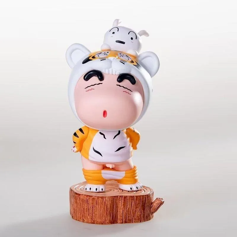 

Костюм с животными нохара Shinnosuke Тигр карандаш Shin-chan Тигр Shin-chan стоящая фигурка Q версии