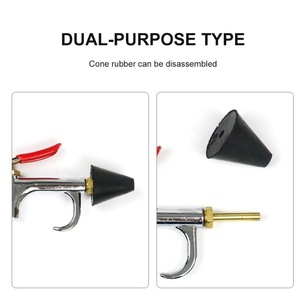 자동차 A/C 라인 세트 플러시 도구, 자동차 에어컨 캐니스터 건, 깍지 아연 알루미늄 합금 소재 교체 키트