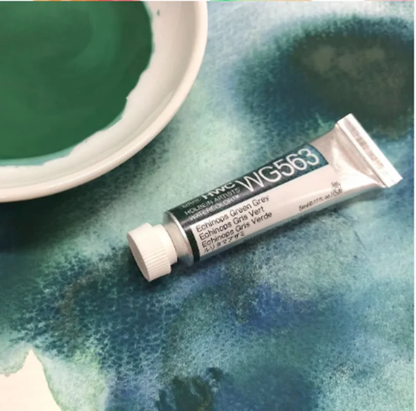 Holbein Artist Watercolor Paint 15ml Tubular Granulating Color Professional acuarela Beginner Student Art Supplies
