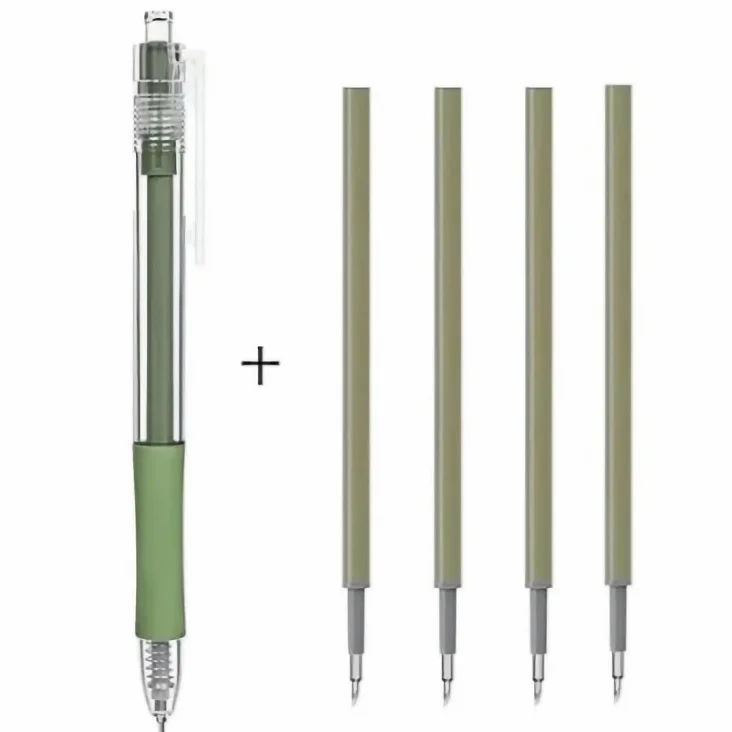 pen and 4 core green
