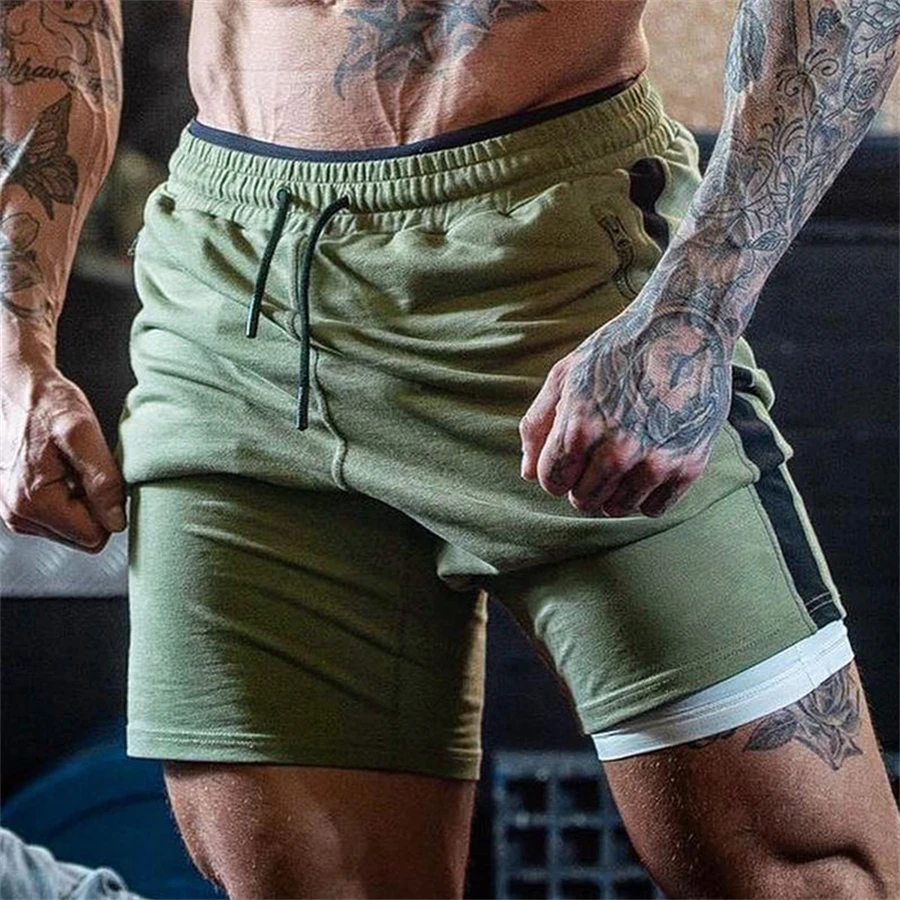 casual shorts for men Brand Men Fitness Bodybuilding Shorts Man Summer Workout Male Breathable Mesh Quick Dry Sportswear Jogger Beach Short Pants best casual shorts