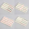 Compact Mahjong Set with Storage Box - 144 Tiles for Travel and Home Play 4
